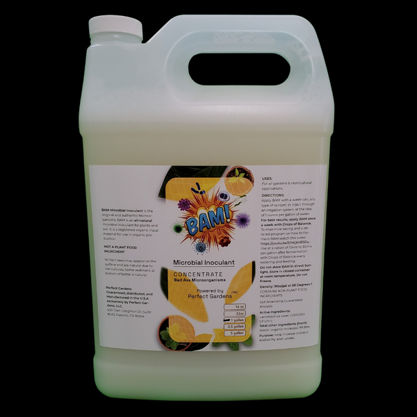 1 Gal - BAM® Microbial Inoculant Concentrate
