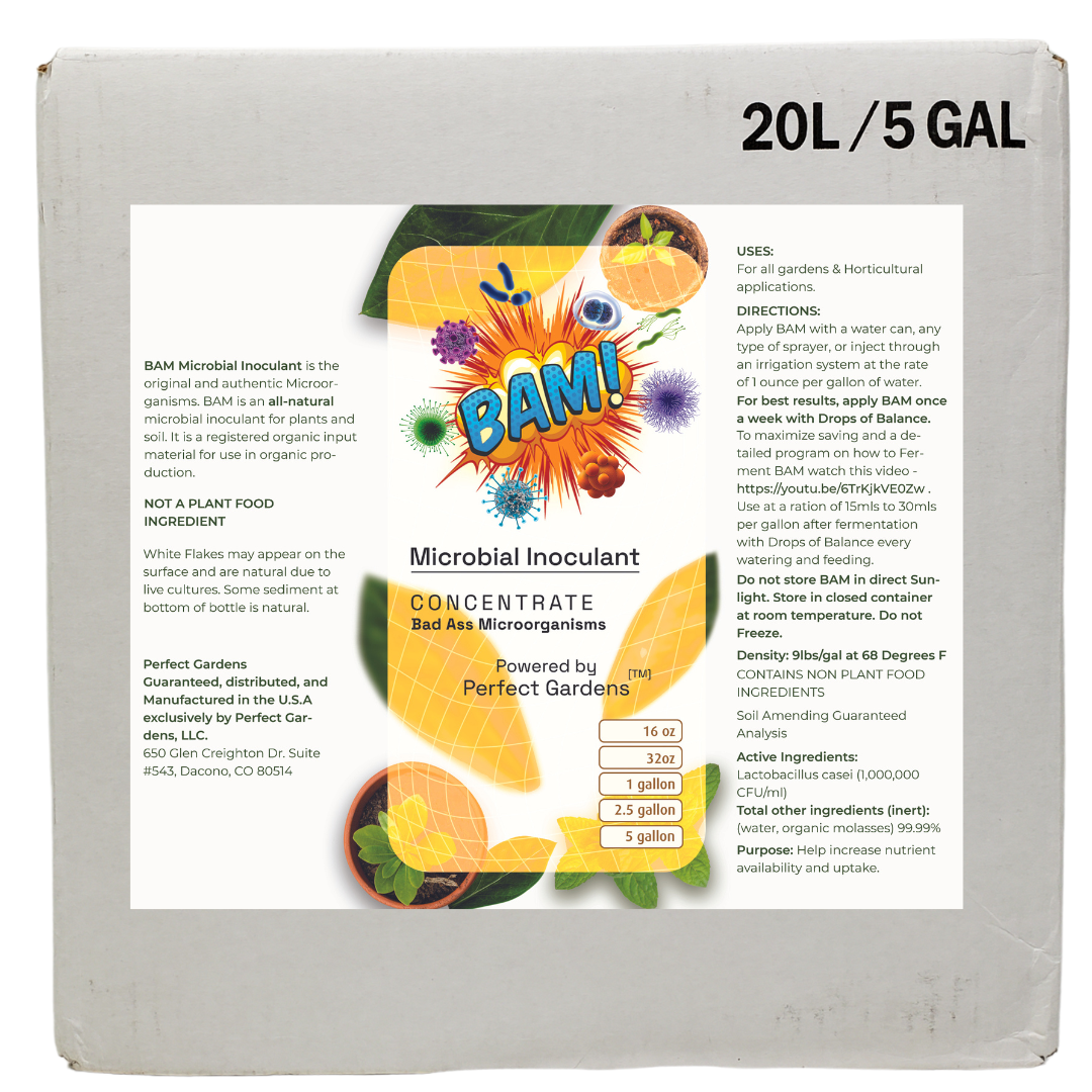 BAM® Microbial Inoculant, Concentrate – dropsofbalance