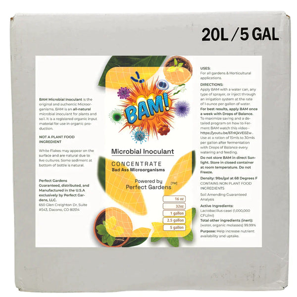 5 Gal - BAM® Microbial Inoculant Concentrate