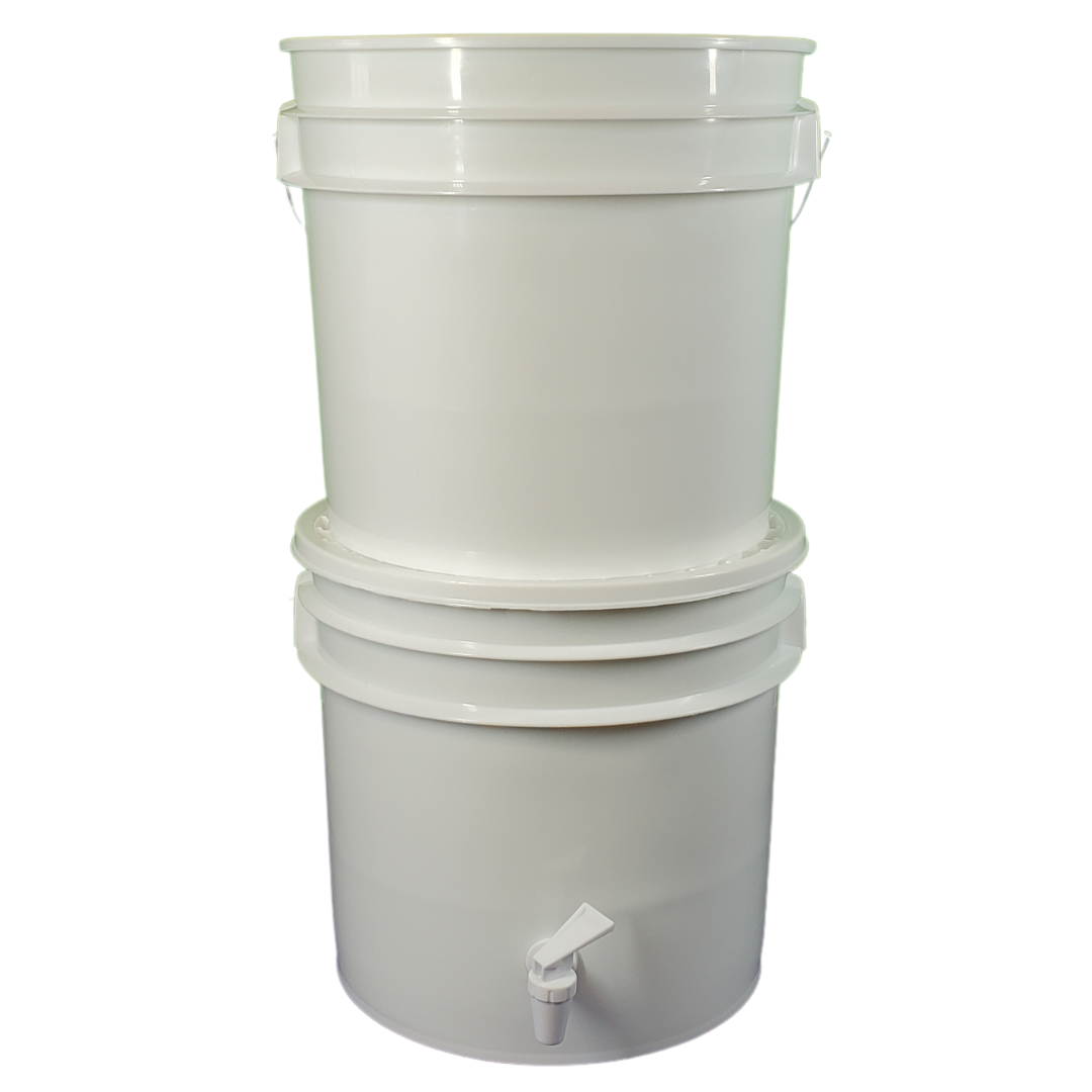 (2 in 1) Bam / Water Filter Bucket System